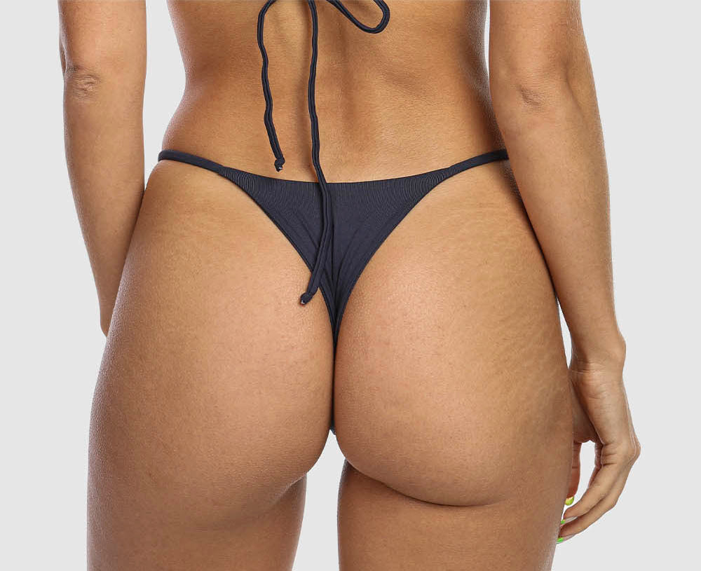 Navy blue Amores Bikini Bottom